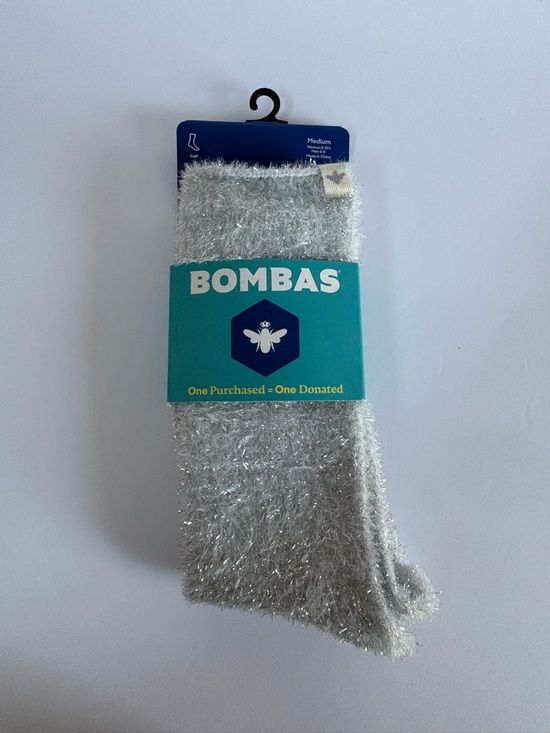 NWT Bombas Women's Fuzzy Socks Size Medium - Picture 3 of 13